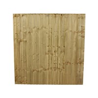 5ft 6" Green Closeboard Front Panel