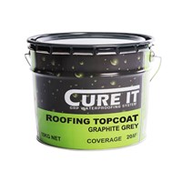 Cure It 10kg Roofing Topcoat Graphite Grey