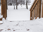 How to Safely Remove Ice & Snow from your Decking