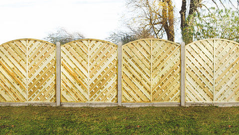 Garden Treated Fence Panels Fencing, Vegetable Garden Fence Kit Uk