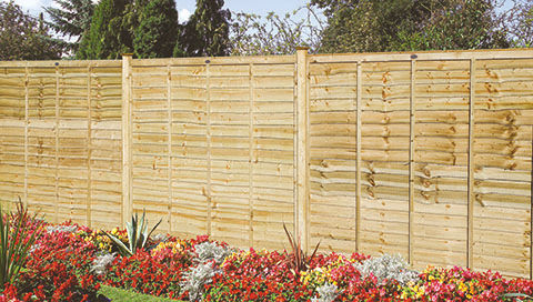 Garden Treated Fence Panels Fencing, Vegetable Garden Fence Kit Uk