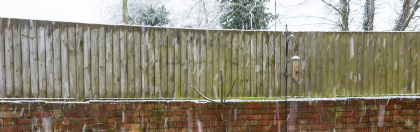 How will your fencing stand up to the winter storm
