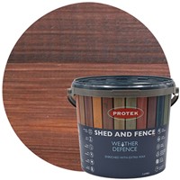  Protek 5ltr Shed & Fence Wood Stain Rosewood