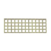 0.6m x 1.83m (24") Green Treated H/D Capped Square Trellis
