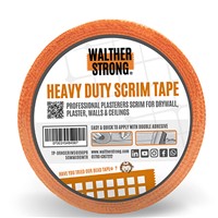 100mm Orange Heavy Duty Pro Plasterers Scrim Tape 90m Roll