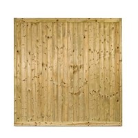 1800x1800mm Vertical Tongue & Groove Flat Fence Panel