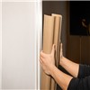 Ram Board Door Jamb is a heavy-duty door jamb protector that is flexible, easy to use and reusable. Save yourself time, money and headaches by installing a Ram Jamb door frame protector in high-traffic door openings. With no tape or adhesive necessary, Ram Board’s door jamb protection provides instant, durable doorway protection so you don’t have to worry about dings, scuffs or scratches.

Ram Board Door Jamb comes in a 60″ length that will fit a 4″ – 9″ door jamb width to adapt to your jobsite requirements and installs in seconds.
