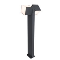 Cuba bollard is the perfect companion to accentuate your outdoor places. The movable heads can be orientated giving multiple directions and powerful light beams.