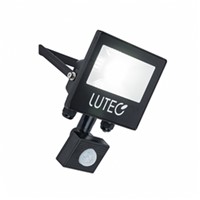Lutec TEC10 (No Louvre) Security LED Flood PIR Sensor Loop In &amp; Out