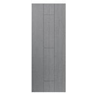Ardosia Grey painted 44x1981x762mm internal door features a vertical timber graining effect, stylish slate grey painted finish and grey coloured grooves. Uniform finish makes it ideal for matching your colour scheme. This door benefits from solid core construction. It is suitable for Pocket Door System.