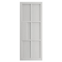 Civic White Painted 35x1981x610mm internal door is constructed with robust 9mm MDF panels and solid lock blocks. It can be fitted with regular handles, latches and hinges.