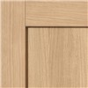 Etna Oak Unfinished FD30 44x1981x686mm internal door is made from real oak veneer. Timber veneers are a natural material and variations in the colour and graining should be expected. Colours and graining patterns depicted in our product imagery are representative only.
