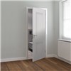 Hardwick White Primed 35x1981x610mm internal doors. White internal doors are wonderful for reflecting light around your home and offers a timeless, simple and minimalist look that complements almost any interior.