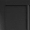 Plaza Black Painted 35x1981x762 Internal Door features contemporary industrial style door design with black painted finish. It is constructed with robust 9mm MDF panels and solid lock blocks. It can be fitted with regular handles, latches and hinges.