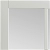 Plaza White Painted Clear Glazed 35x1981x610 internal door features contemporary industrial style door design with white painted finish. It can be fitted with regular handles, latches and hinges.