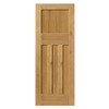 Rustic Oak DX 1930&#39;s Prefinished 35x1981x610mm is real oak veneered rustic 1930&#39;s style internal door. It is supplied fully finished. This door benefits from solid core construction. Timber veneers are a natural material and variations in the colour and graining should be expected. Colours and graining patterns depicted in our product imagery are representative only.