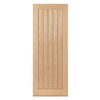 Thames Oak Unfinished FD30 44x2040x726mm Internal Door is a real oak veneered cottage style door with grooved centre panel. This door benefits from solid core construction. Timber veneers are a natural material and variations in the colour and graining should be expected. Colours and graining patterns depicted in our product imagery are representative only.