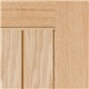 Thames Oak Unfinished FD30 44x2040x726mm Internal Door is a real oak veneered cottage style door with grooved centre panel. This door benefits from solid core construction. Timber veneers are a natural material and variations in the colour and graining should be expected. Colours and graining patterns depicted in our product imagery are representative only.