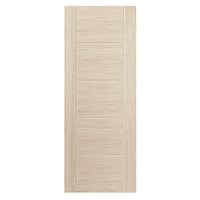 Tigris Ivory 35x1981x762mm laminate internal door comes with ivory coloured wood effect making it suitable for contemporary look. Uniform finish makes it ideal for matching. This door benefits from semi-solid core construction.