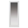 Tobago White Primed Glazed FD30 44x1981x838mm shaker panel internal door comes with clear flat safety glass. It is high quality white primed for finish painting.