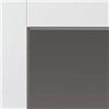 Tobago White Primed Glazed FD30 44x1981x838mm shaker panel internal door comes with clear flat safety glass. It is high quality white primed for finish painting.