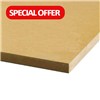 CaberWood MDF Trade 2440 x 1220 x 12mm is a medium density fiberboard with a smooth face which makes it ideal for use in shopfitting applications, furniture manufacture, general construction and fitting out of caravans / motorhomes.