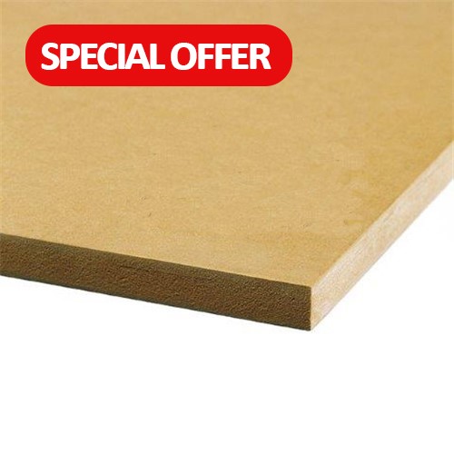 CaberWood MDF Trade 2440 x 1220 x 18mm is a medium density fiberboard with a smooth face which makes it ideal for use in shopfitting applications, furniture manufacture, general construction and fitting out of caravans / motorhomes.