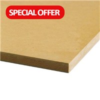 CaberWood MDF Trade 2440 x 1220 x 18mm is a medium density fiberboard with a smooth face which makes it ideal for use in shopfitting applications, furniture manufacture, general construction and fitting out of caravans / motorhomes.