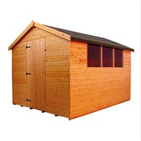 3.0x1.8M Norfolk Apex Shed 1006 Including Assembly