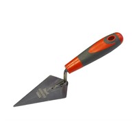 Faithfull 6&quot; Soft Grip Handle small bladed trowel designed for use in forming brick joints and repairing or replacing weathered joints. These trowels are also a popular choice for shaping and retouching damaged mortar in many situations.