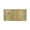 3ft Green Closeboard Front Panel