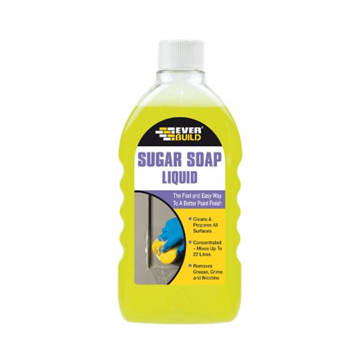 500ml Liquid Sugar Soap Everbuild