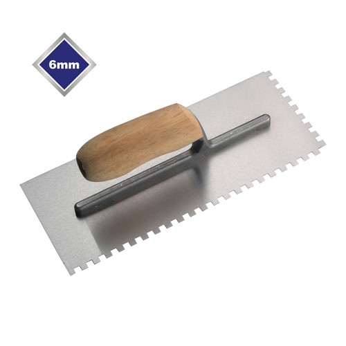 6mm Professional Notched Trowel