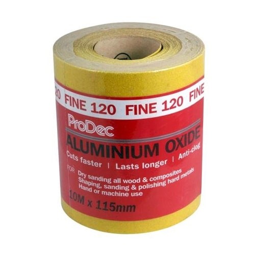 Aluminium Oxide 120 Grit Abrasive Roll
