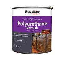 Barrettine 1L Clear Polyurethane Gloss Varnish