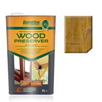 Barrettine 1L Light Brown Nourish & Protect Wood Preserver