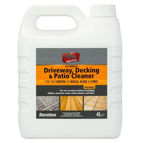 Barrettine 4L Complete Decking & Patio Cleaner