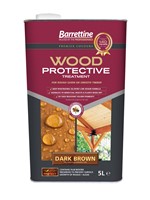 Barrettine 5L Dark Brown Nourish & Protect Wood Protective Treatment