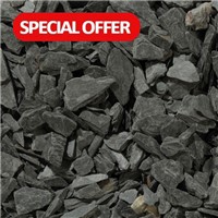 Charcoal Black Slate 20mm - Bulk Bag