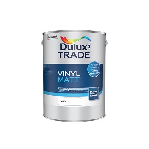 Dulux Trade White Vinyl Matt
