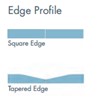 Edge profiles for plasterboar