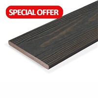 Eva-Last 4.8m 24x140mm Apex Grooved Deck Board - Carbonised Osage