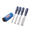 Faithfull 4 Piece Chisel Set with Roll XMS23