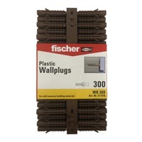 Fischer Brown Plug Pack Of 300 WB300 (94788)
