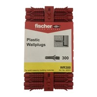 Fischer Red Plug Pack Of 300 WR300 (42531)