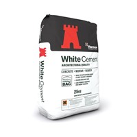 Hanson White Portland Cement 25kg Bag