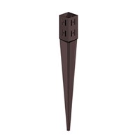 Holdfast 75mm Brown 600mm Post Support Spike