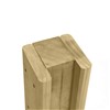Jacksons Fencing Slotted End Timber Post 