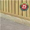 Jacksons Timber Gravel Board 1830mmx140mm for use with Slotted Posts