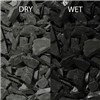 Long Rake Spar 20mm Charcoal Slate Bulk Bag - dry-wet